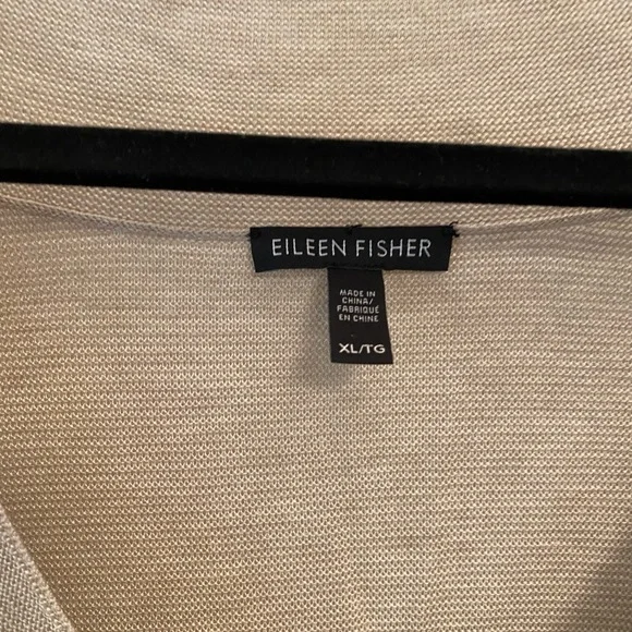 Eileen Fisher V Neck Sweater - Picture 3 of 4